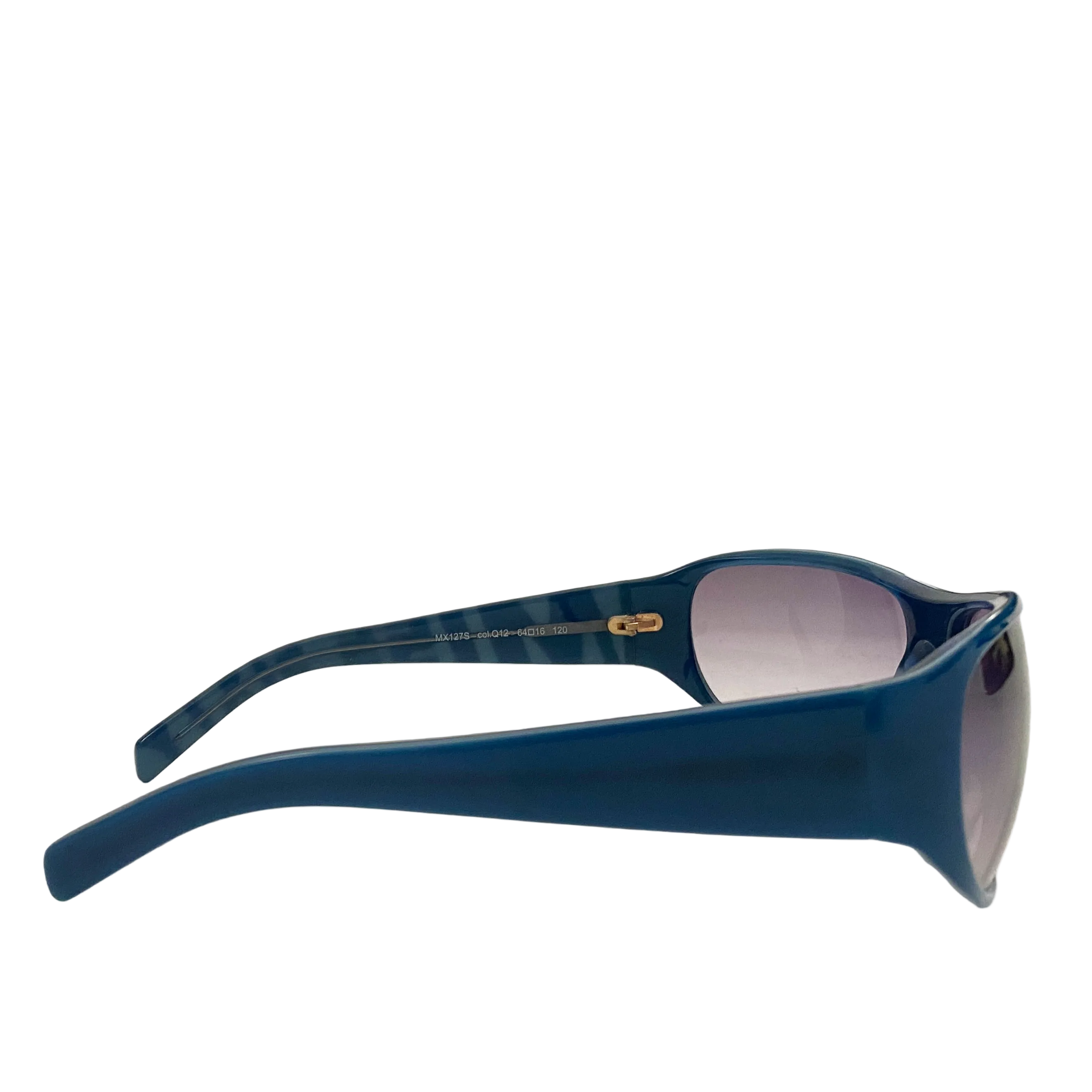 Miss Sixty Deadstock Blue Logo Sunglasses + Case