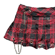 Plaid Punk Micro Skirt (S)