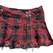 Plaid Punk Micro Skirt (S)
