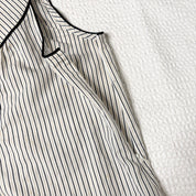 Burberry Blue Label Stripe Babydoll Top (M)