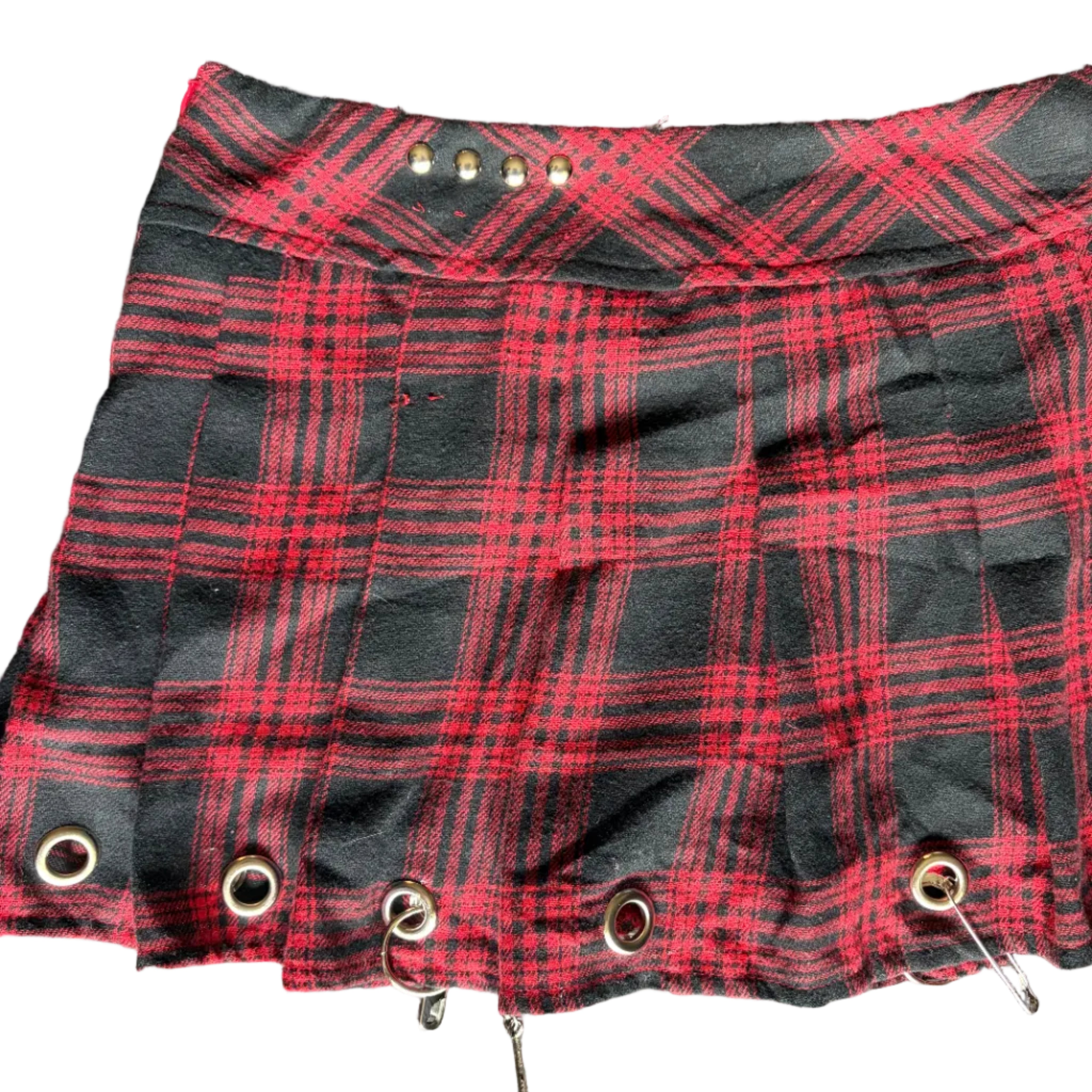 Plaid Punk Micro Skirt (S)