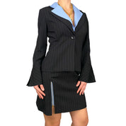 2000's Skirt Suit Set (S)