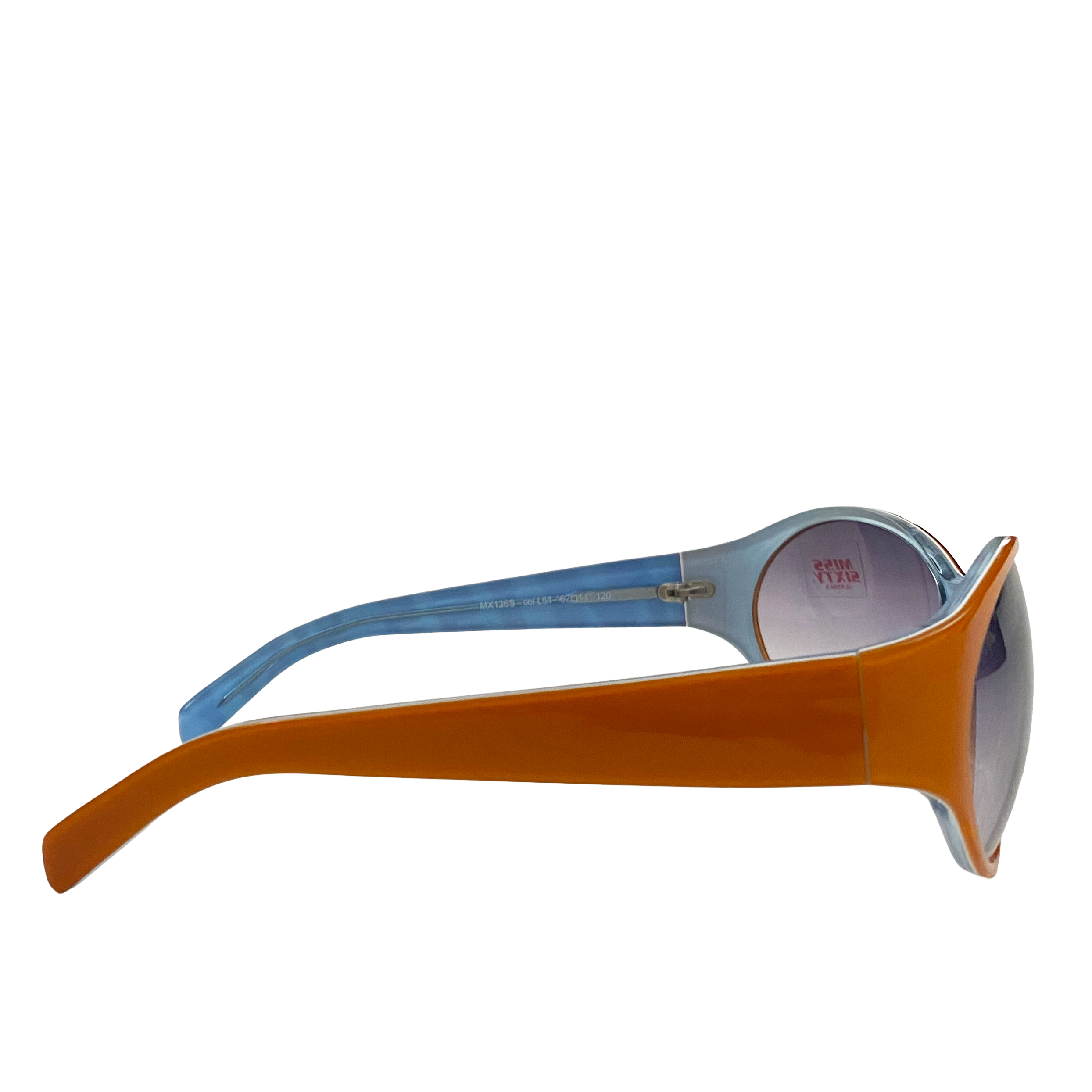 Miss Sixty Deadstock Orange Logo Sunglasses + Case