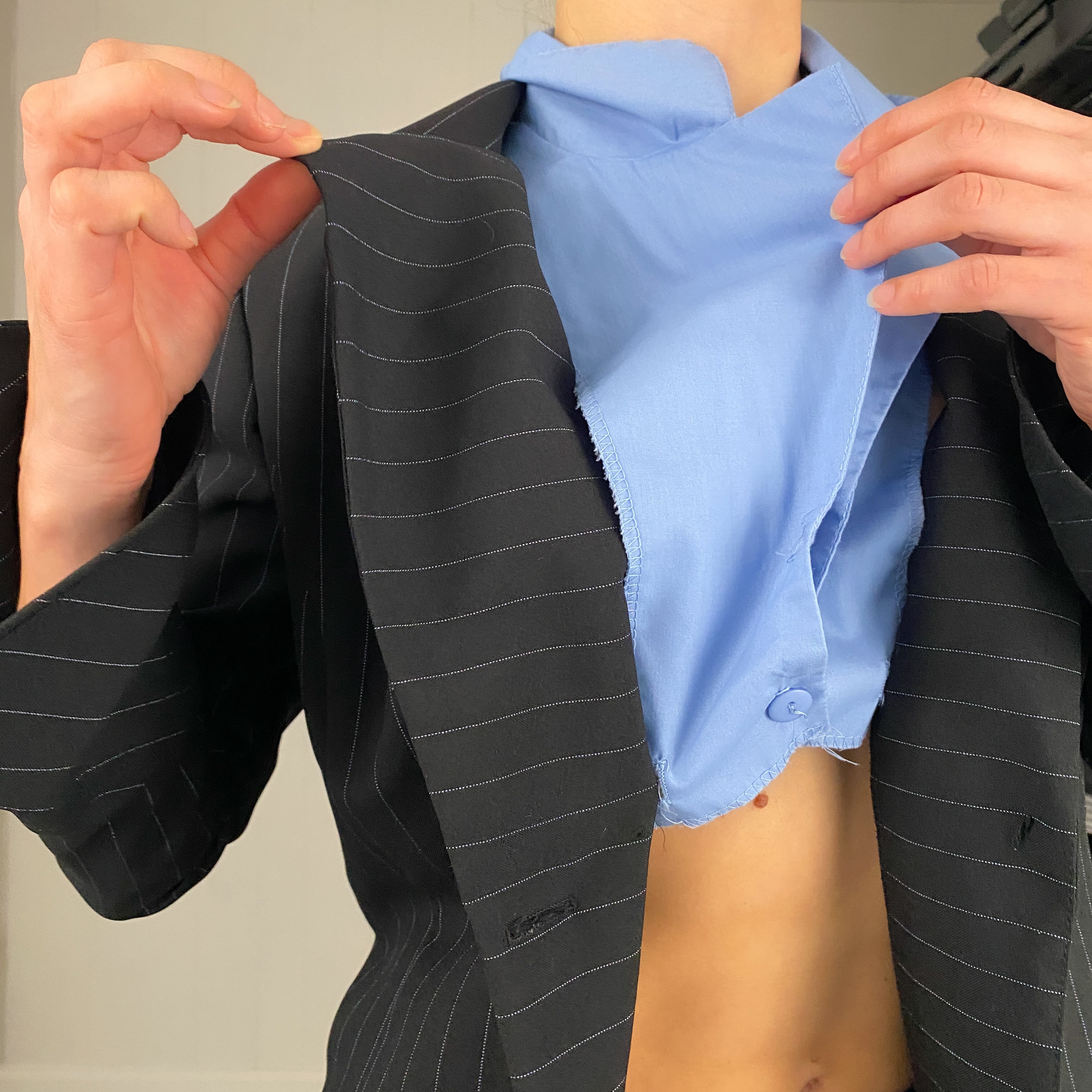 2000's Skirt Suit Set (S)