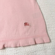 Burberry Blue Label Pink Knit Tee (S)