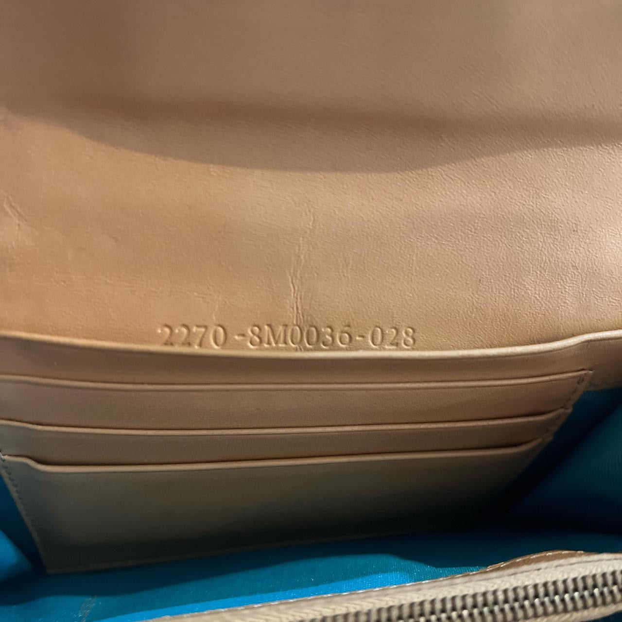 Vintage 90s Aquamarine Fendi Wallet