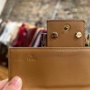 Vintage 90s Aquamarine Fendi Wallet