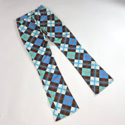 Diesel Y2K Mid-Rise Argyle Pants (XS)