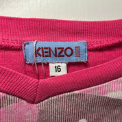 Kenzo Y2K Pink Long Sleeve Top (S)