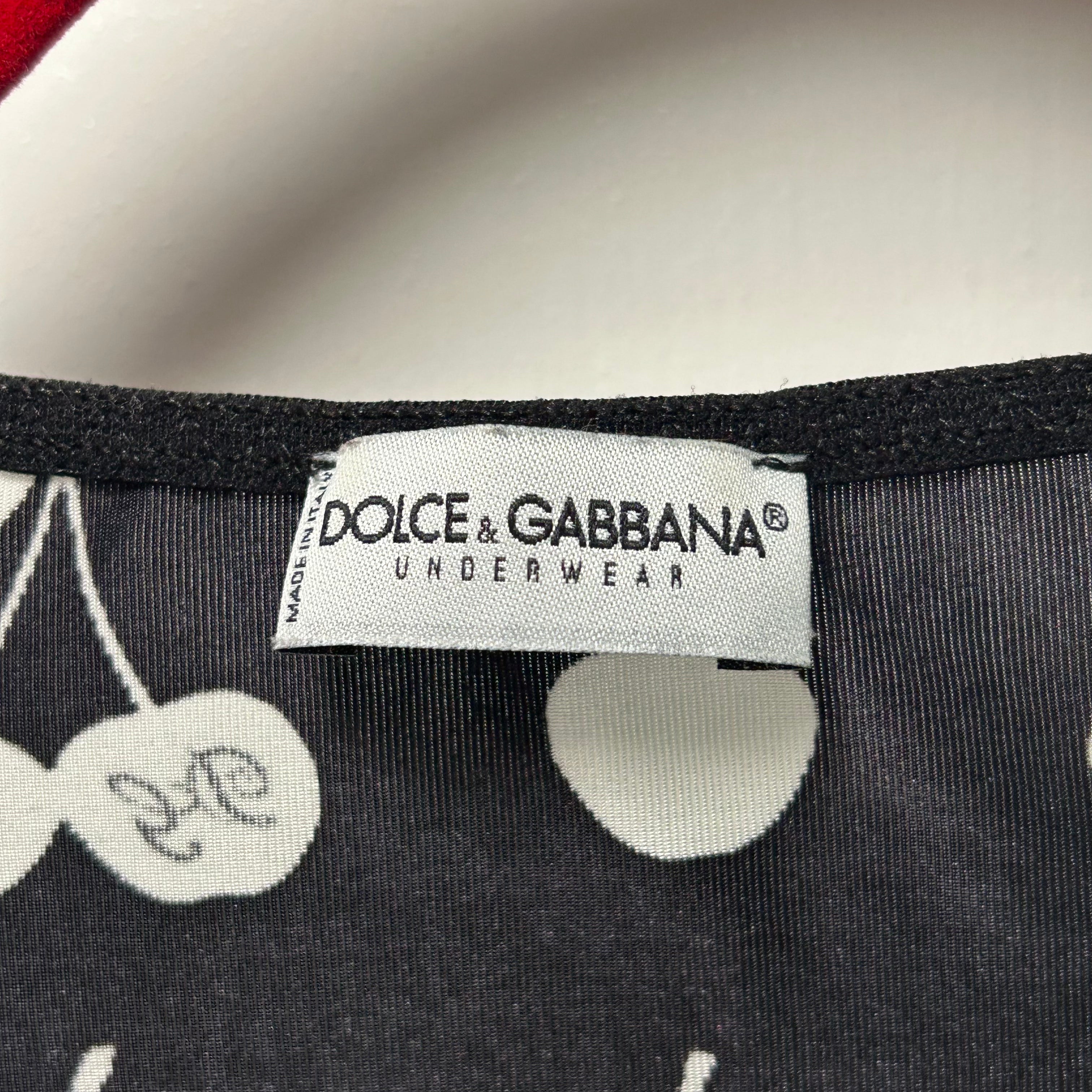 D&G Dolce & Gabbana Y2K Cherry Top (S)