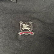 Burberry London Black Long Sleeve Polo (S-M)