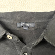 Burberry London Black Long Sleeve Polo (S-M)
