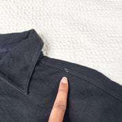 Burberry London Black Long Sleeve Polo (S-M)