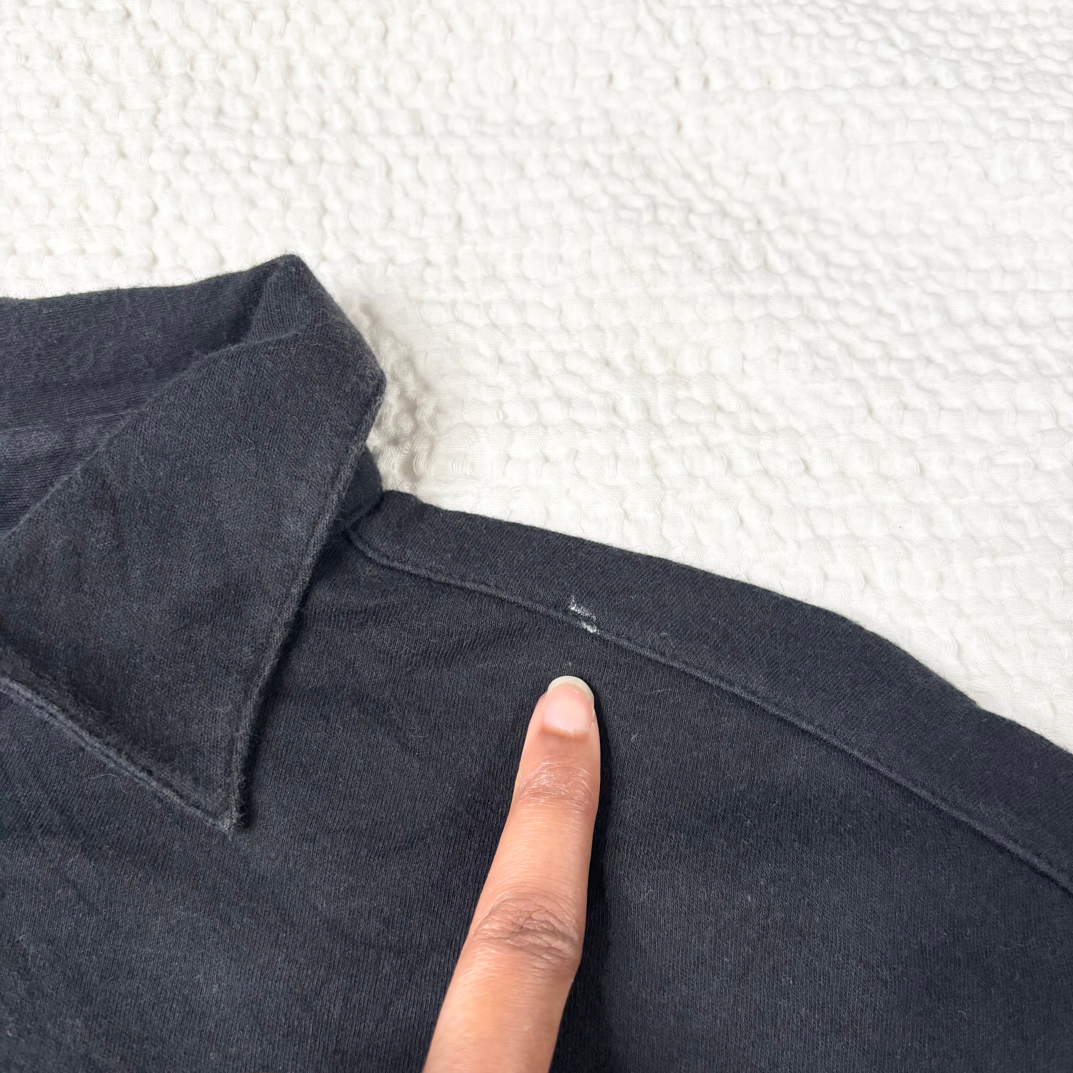 Burberry London Black Long Sleeve Polo (S-M)