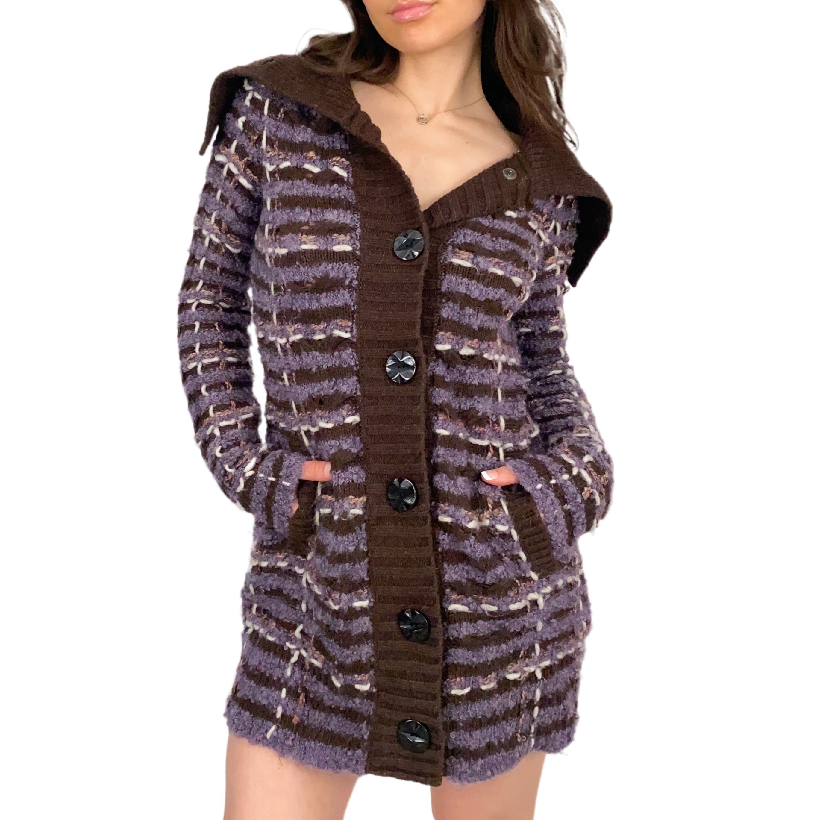 Funky Mini Sweater Dress (S)