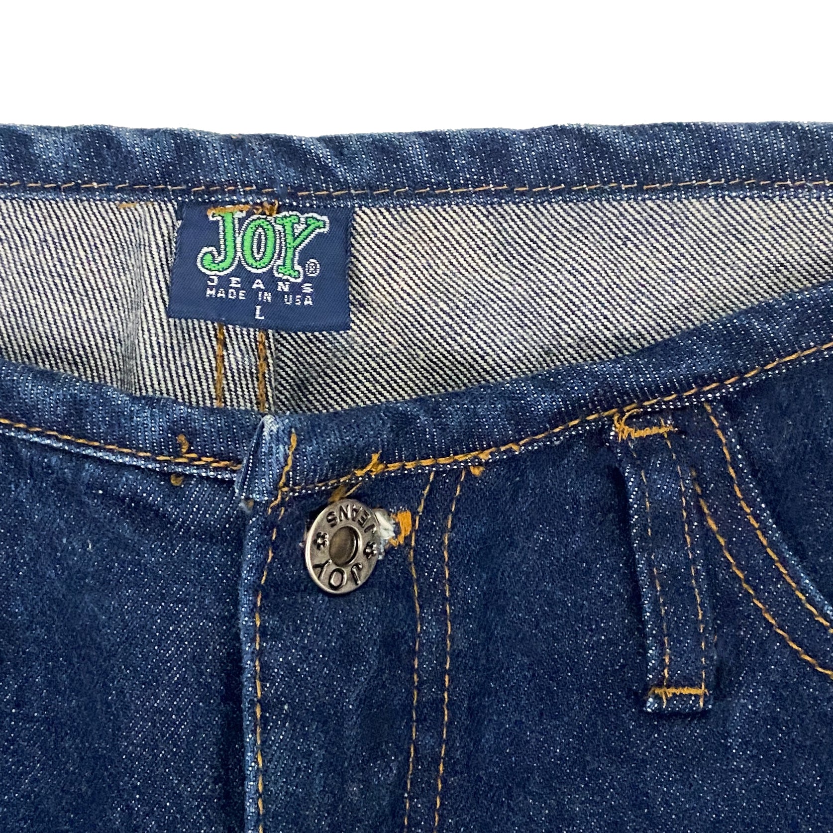 Vintage Denim Mid-Rise Flares (L)