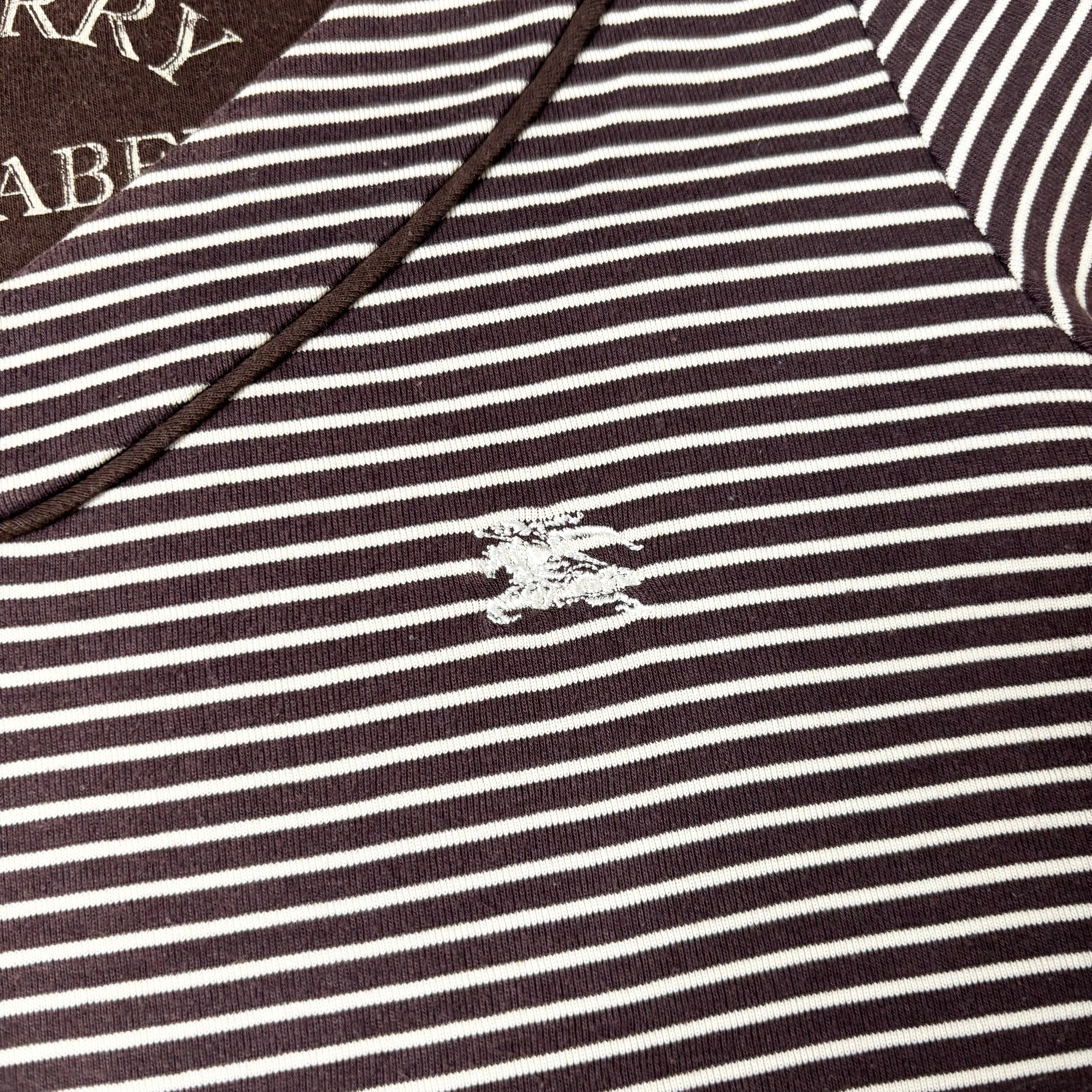 Burberry Blue Label Stripe Puff Sleeve Top (S) – Holy Thrift
