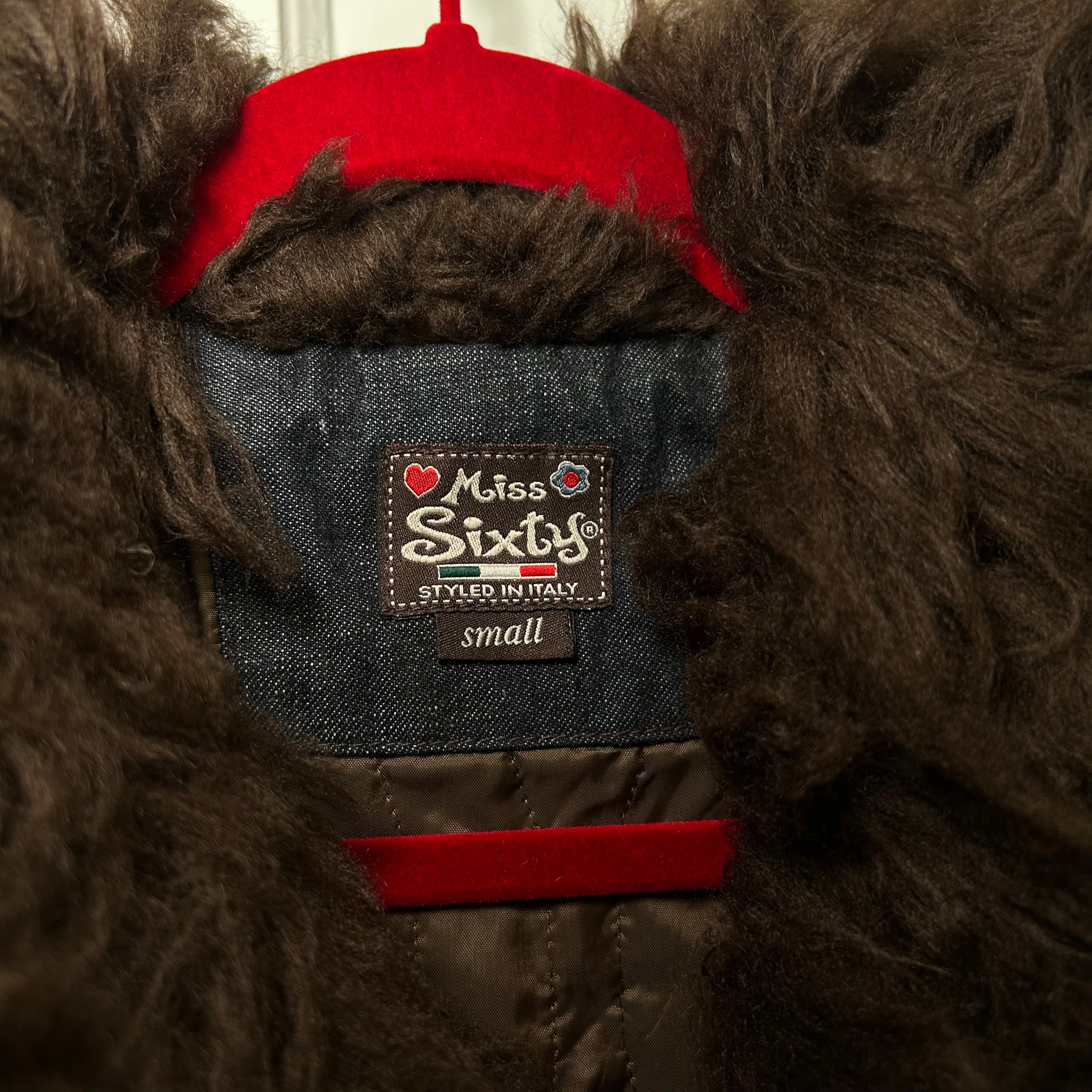 Miss Sixty Y2K Denim Penny Lane Coat (S)