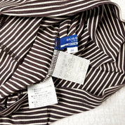 Burberry Blue Label Stripe Puff Sleeve Top (S)