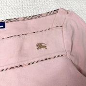 Burberry Blue Label Boat Neck Half Sleeve Top (S)