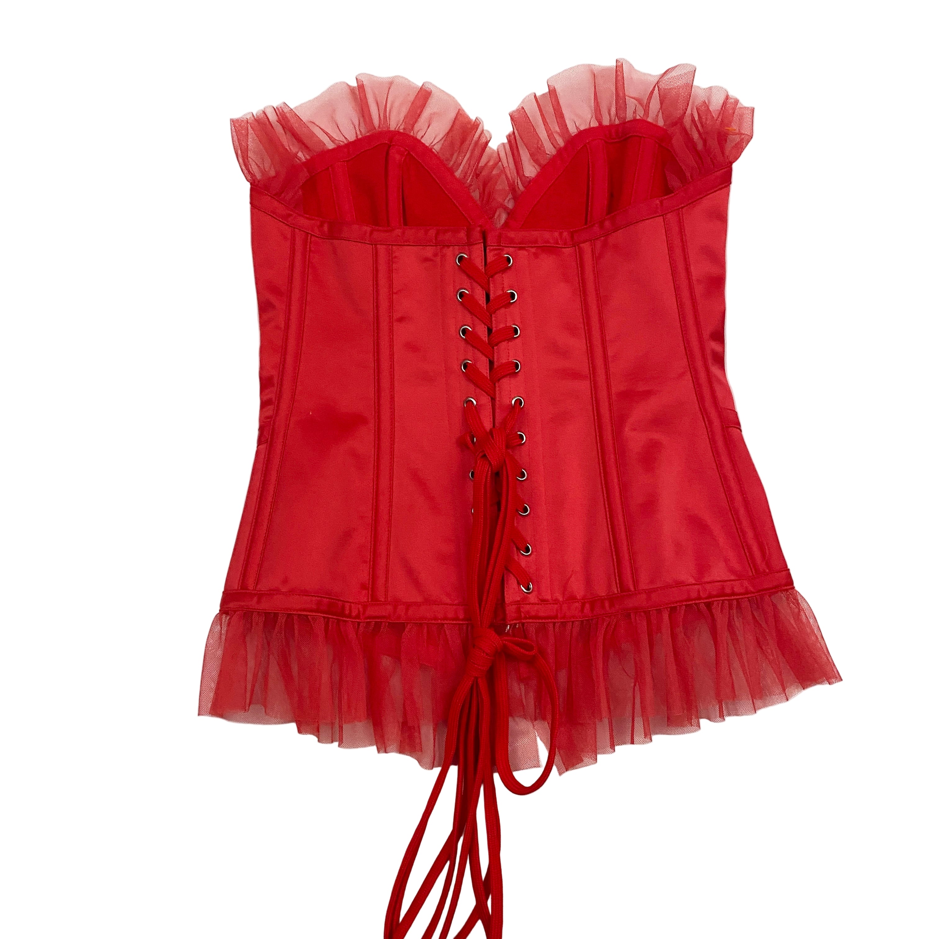 2004 Victoria's Secret Tulle & Satin Corset (34B)