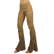 Y2K Tan Ombre Glitter Flares (S)