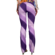 Y2K Purple Low Rise Pants (XS)