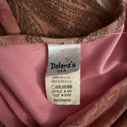 Pink Handkerchief Midi Dress (S)