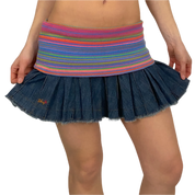 DKNY Pleated Mini Skirt (M)