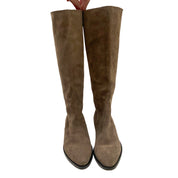 Vero Cuoio Tan Suede Boots (6.5)