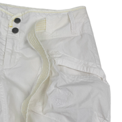 Diesel White Low Rise Utility Tech Pants (M)