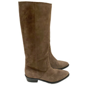 Vero Cuoio Tan Suede Boots (6.5)