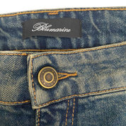Blumarine Runway Low Rise Studded Flare Jeans (M)