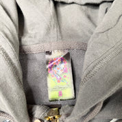 Ed Hardy Vintage Grungy Graphic Zip Up Hoodie (S)