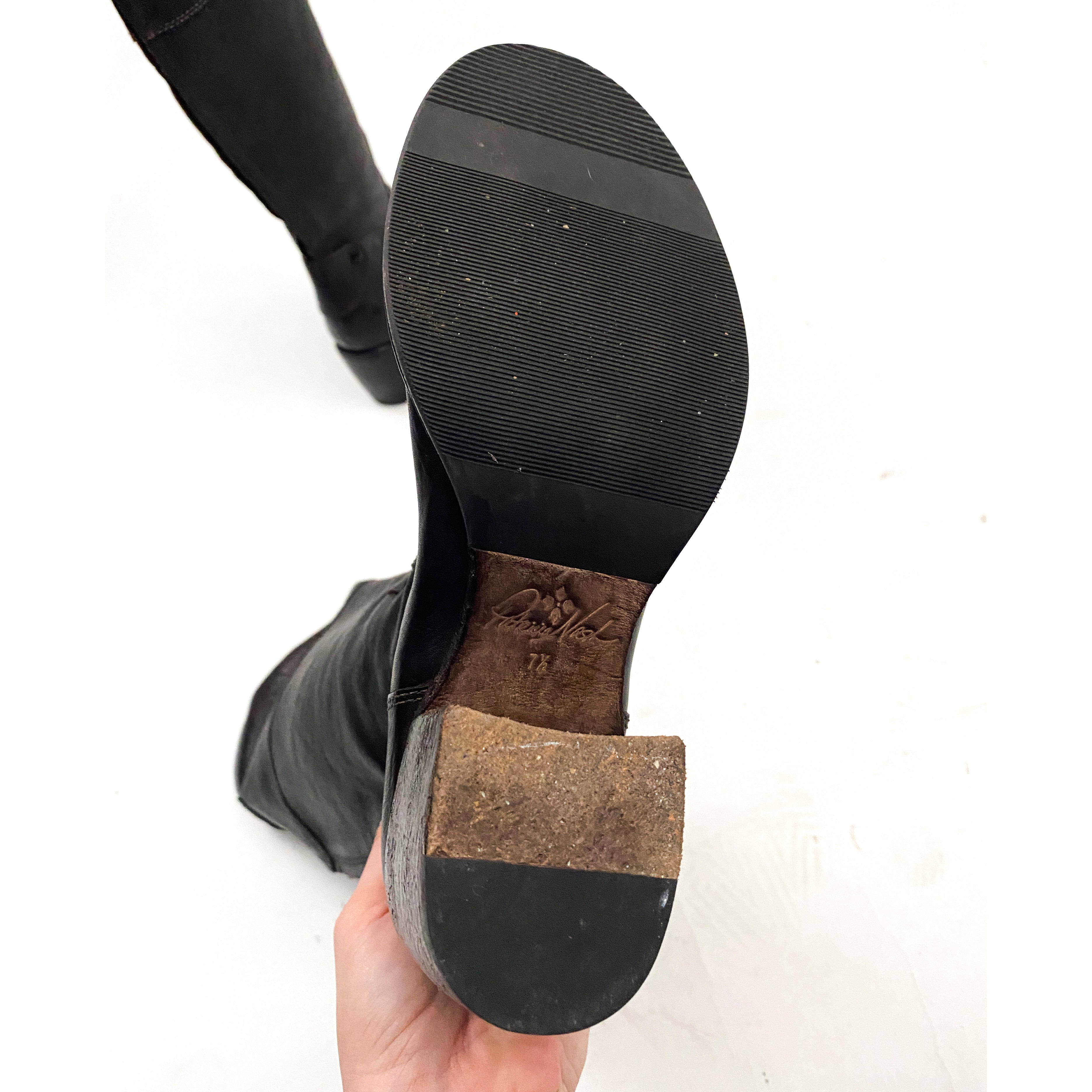 Patricia Nash Tall Brown Boots (7.5)