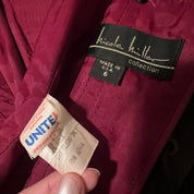 Vintage Plaid Corset Top (M)