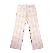 Deadstock Custo Barcelona Pink Striped Y2K Pants (M)