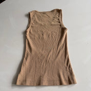 Y2K Von Dutch Ribbed Tank (XS/S)