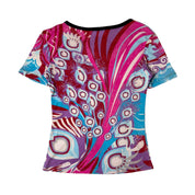 Hayes Beaded Graphic Euro Baby Tee (S-M)
