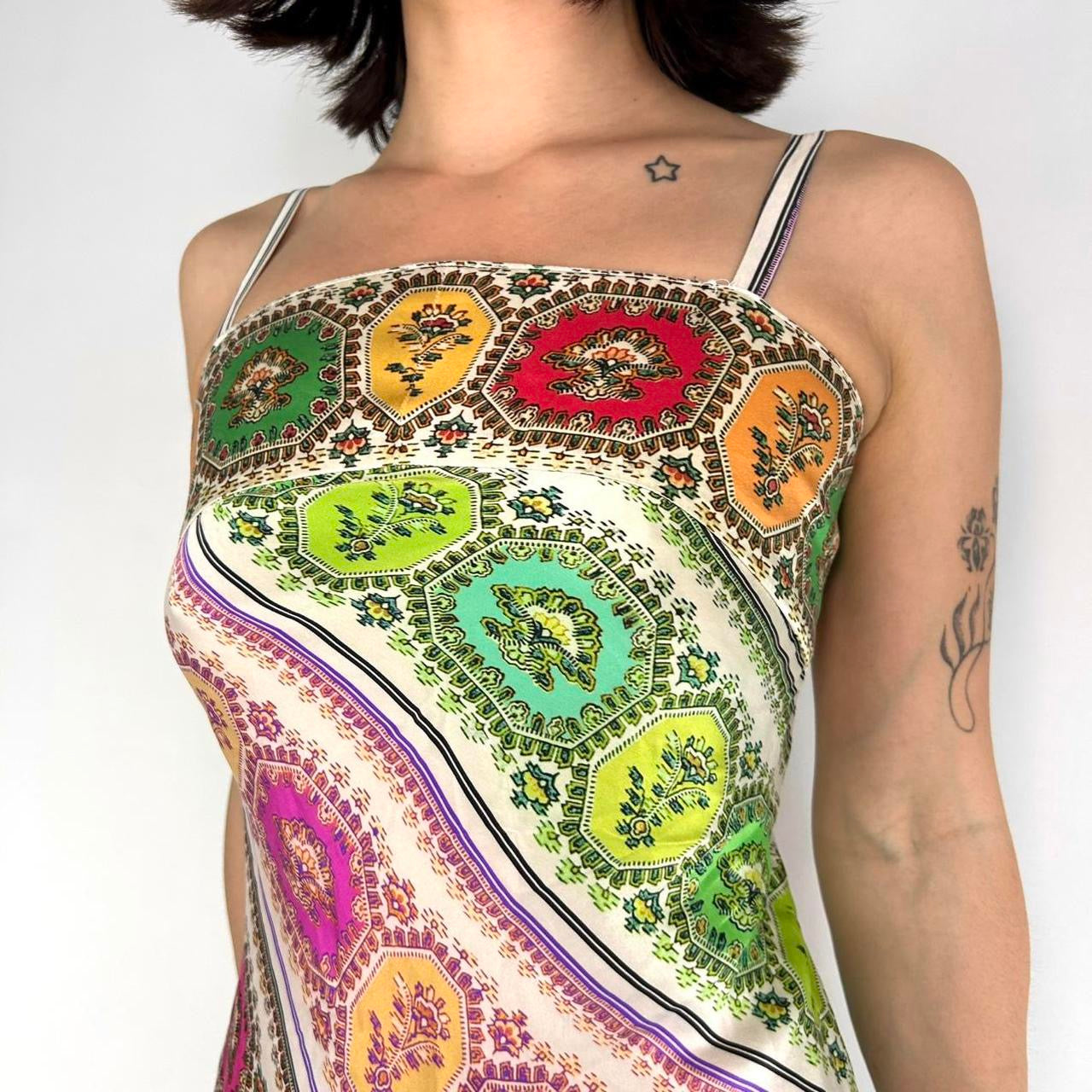 Roberto Cavalli Silk Top (XS)