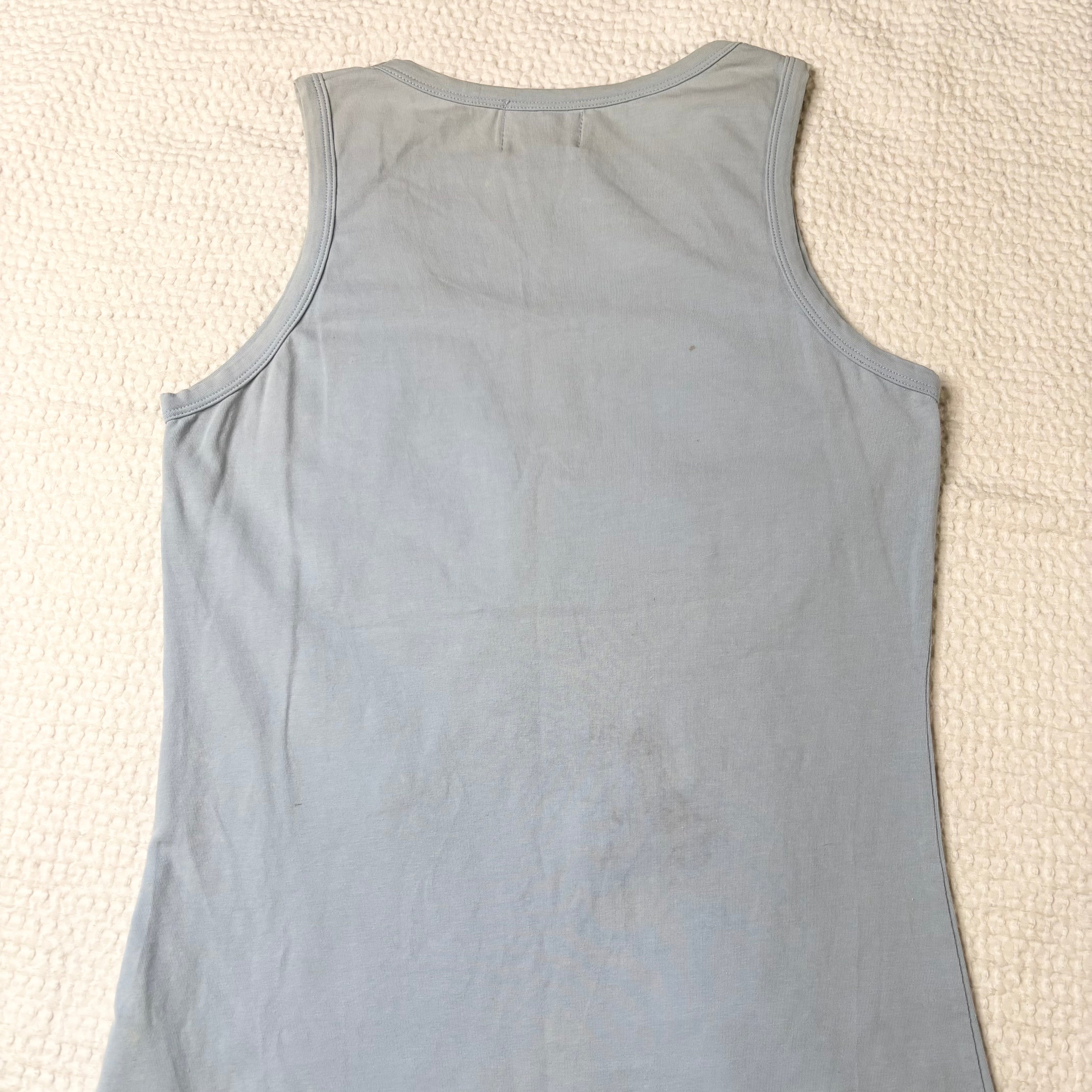 Miss Sixty Beaded Embroidered Graphic Tank (S)