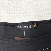 Cop Copine Zipper Detail Graphic Top (M)