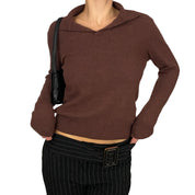 Christian Lacroix Merino Wool Collared Sweater