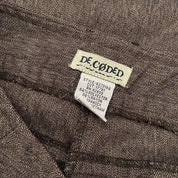 2000's Brown Flared Trousers (M)