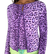 Moschino Purple Leopard Set (S)