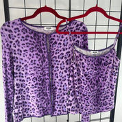 Moschino Purple Leopard Set (S)