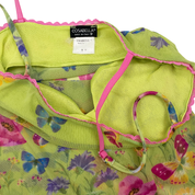 Cosabella Lime Green Mesh Butterly Cami (M)
