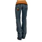 Miss Sixty 2000s Low Rise Fold-Over Jeans (S)