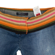Miss Sixty 2000s Low Rise Fold-Over Jeans (S)