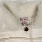 Y2K Faux Suede & Fur Shacket (L)